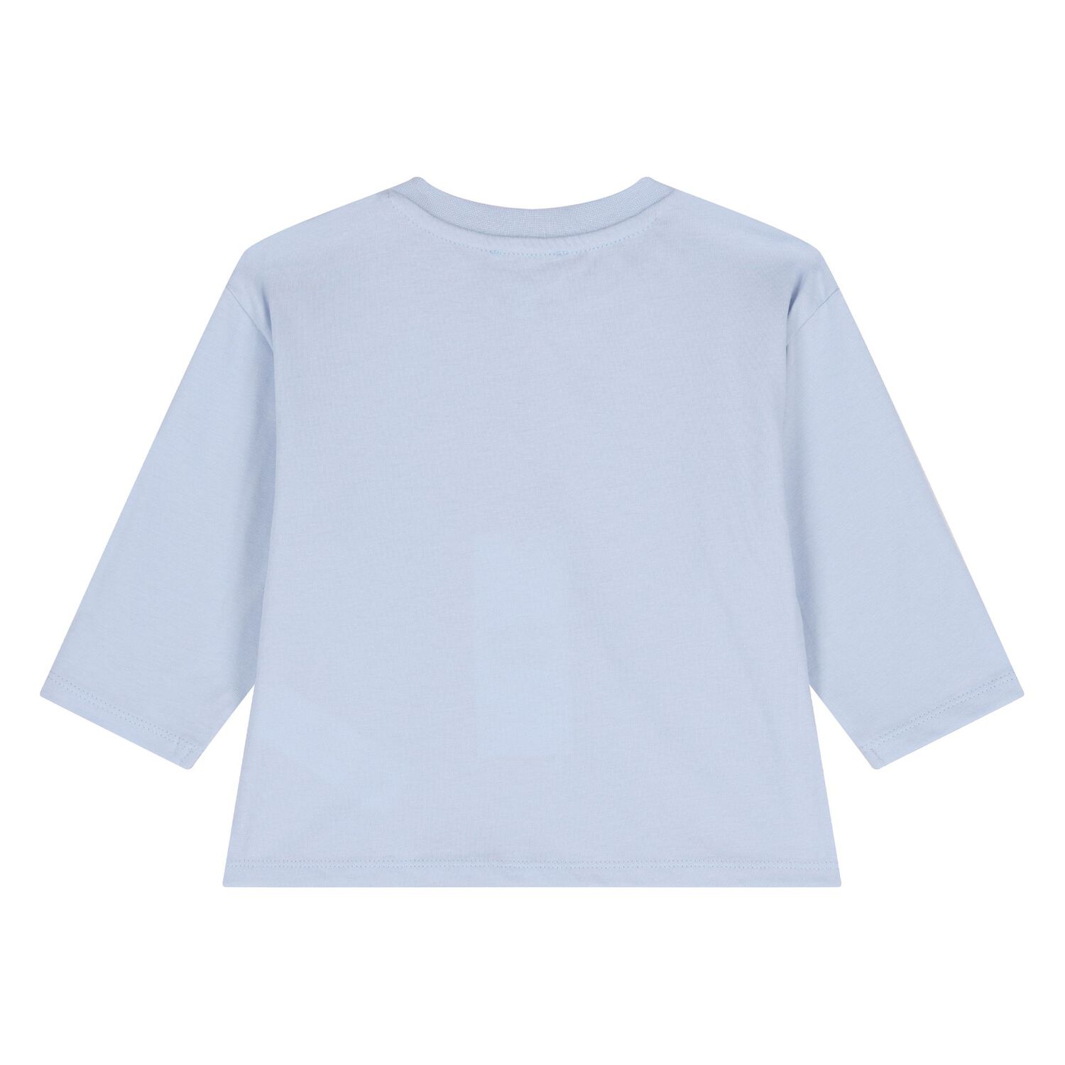 Younger Boys Blue Tiger Long Sleeve Top, 1, hi-res