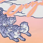 Younger Girls Pink Logo Tiger T-Shirt, 1, hi-res