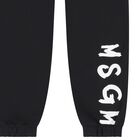 Black Logo Joggers, 2, hi-res