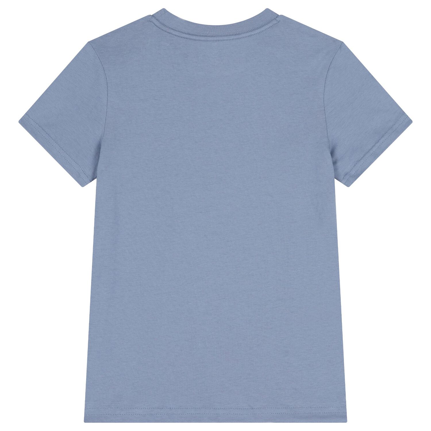 Boys Navy Blue & Blue Cotton Logo T-Shirts ( 2-Pack ), 4, hi-res