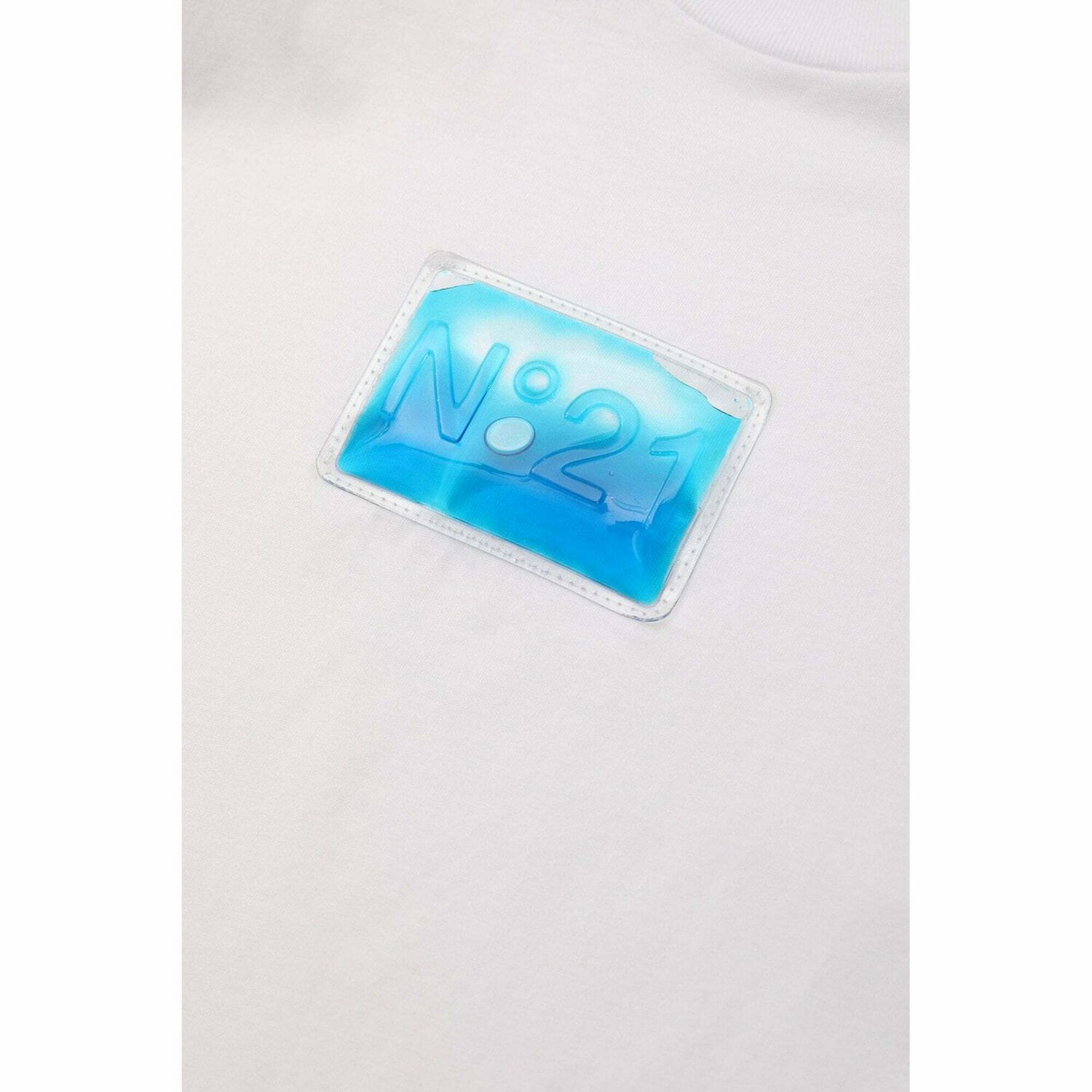 Boys White Logo T-Shirt, 1, hi-res image number null