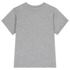 Grey Teddy Bear Logo T-Shirt, 6, hi-res