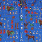Boys Blue Equestrian Shirt, 1, hi-res