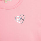 Girls Pink Logo T-Shirt, 1, hi-res