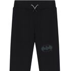 Black Batman Logo Joggers, 1, hi-res