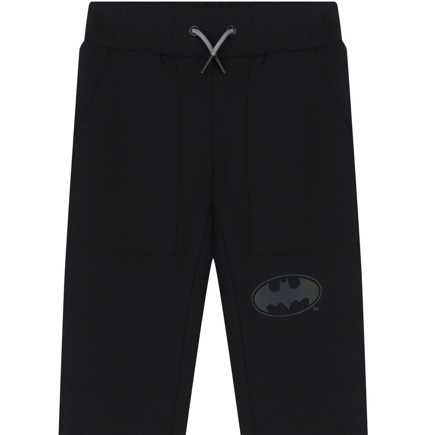 Black Batman Logo Joggers, 1, hi-res image number null