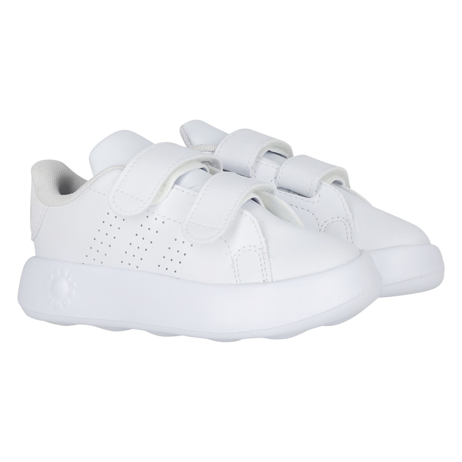 White Logo Velcro Bubblecomfy Trainers, 1, hi-res