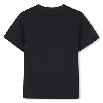 Boys Black Logo T-Shirt
