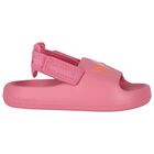 Girls Pink Adifom Adilette C Sliders, 1, hi-res