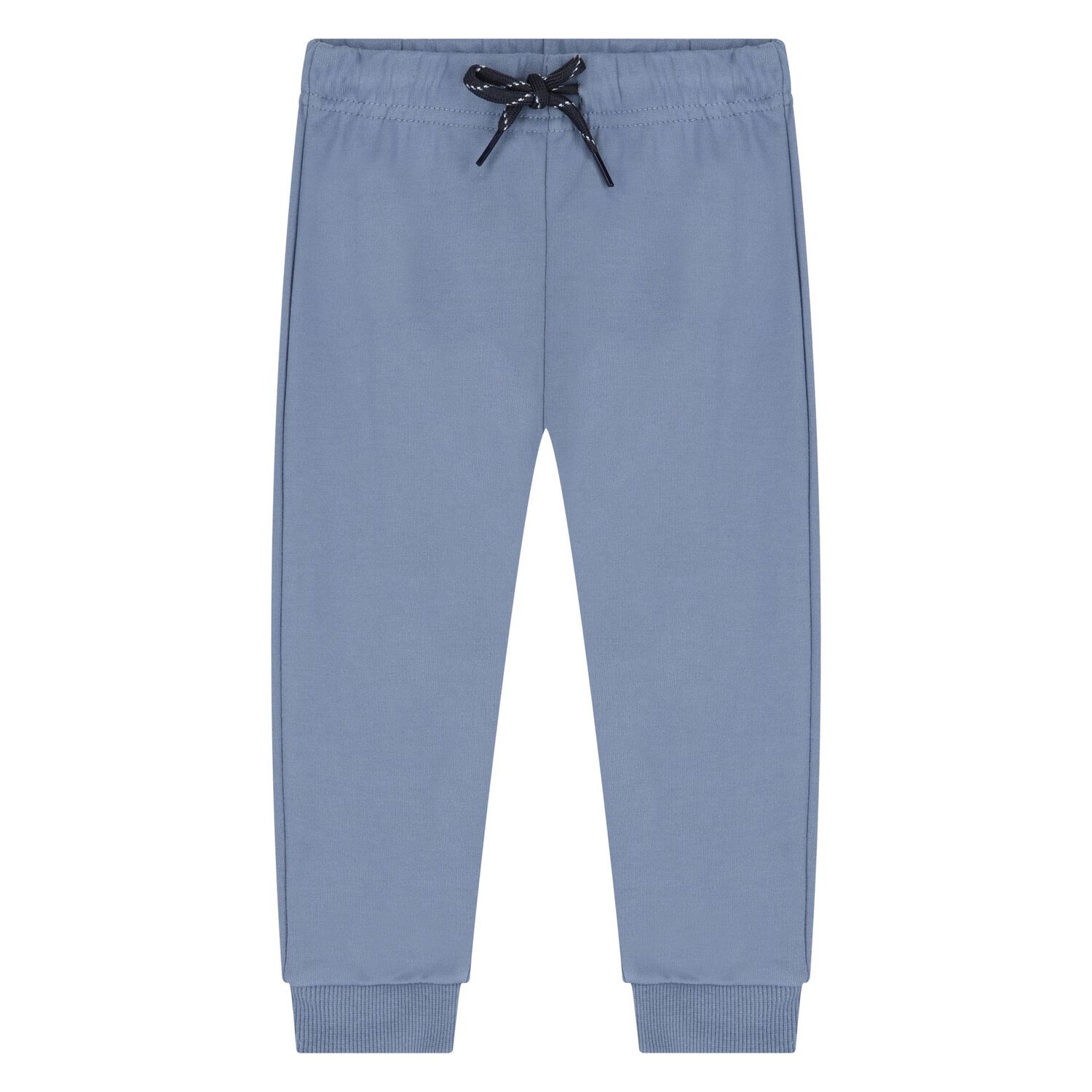 بدلة رياضية من 3 قطع للأولاد الصغار باللونين البيج والأزرق, 2, hi-res