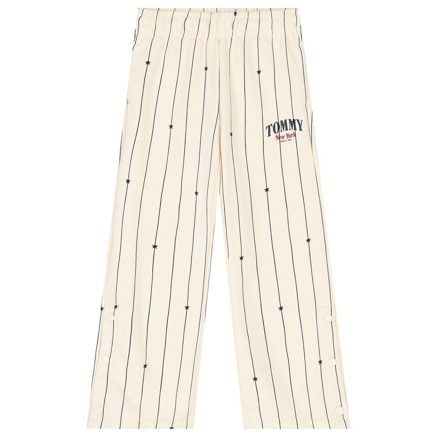 Girls Beige Logo Trousers, 1, hi-res image number null