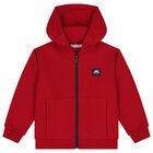 Boys Red Tracksuit Set ( 3 Piece ), 2, hi-res