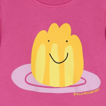 Younger Girls Pink Jelly Sweatshirt