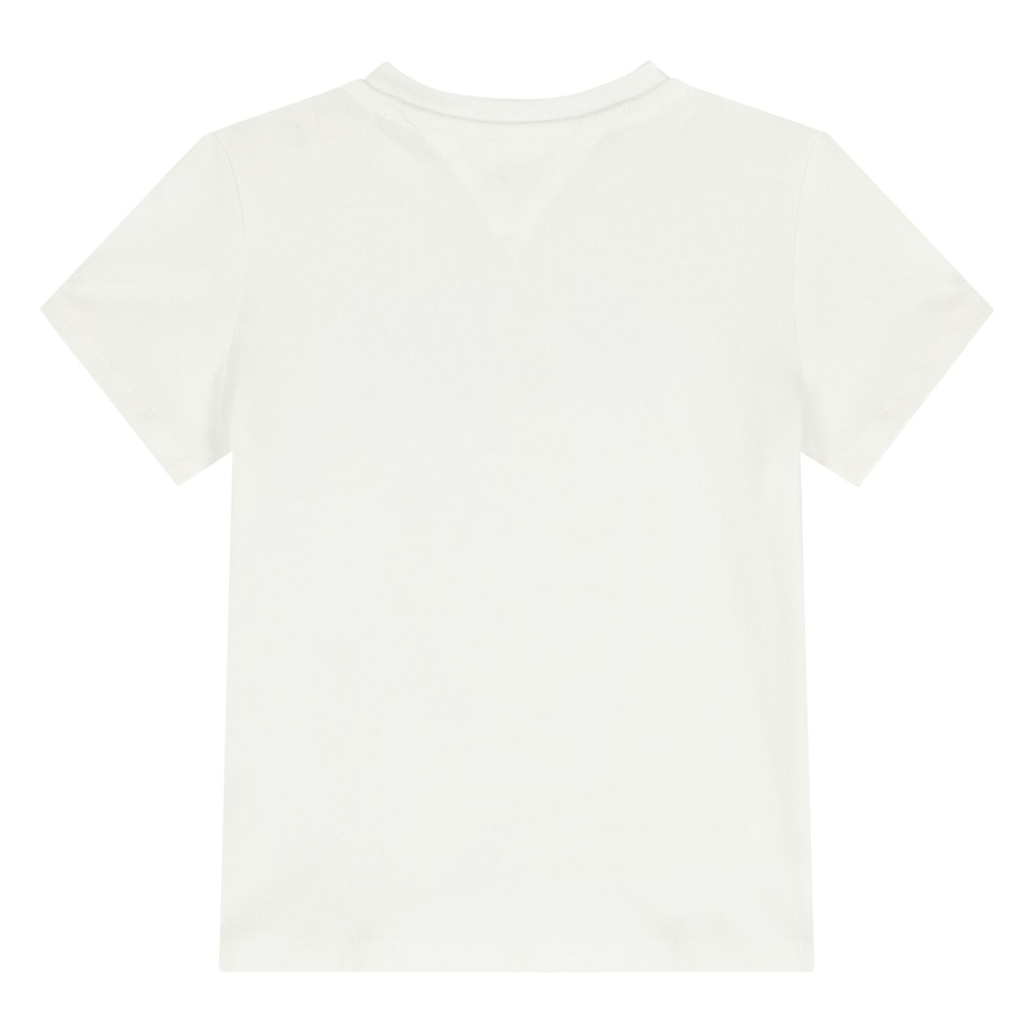 Younger Boys White Logo T-Shirt, 1, hi-res