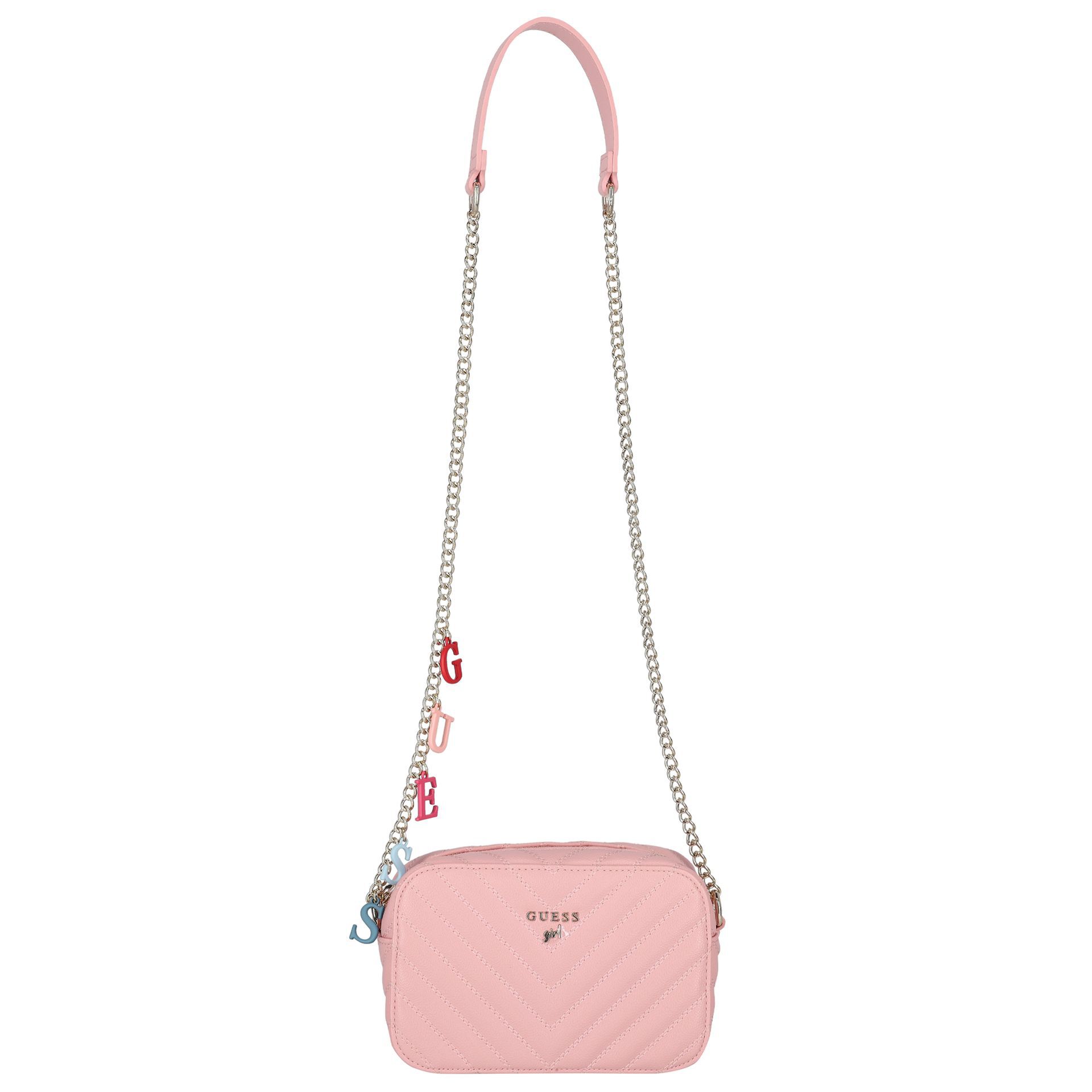 Guess Girls Pink Logo Handbag | Junior Couture USA
