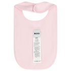 Baby Girls Pink Logo Babygrow Gift Set, 1, hi-res