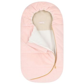 Baby Girls Pink & Gold Logo Nest