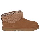 Girls Beige Classic Ultra Mini Suede Boots, 1, hi-res