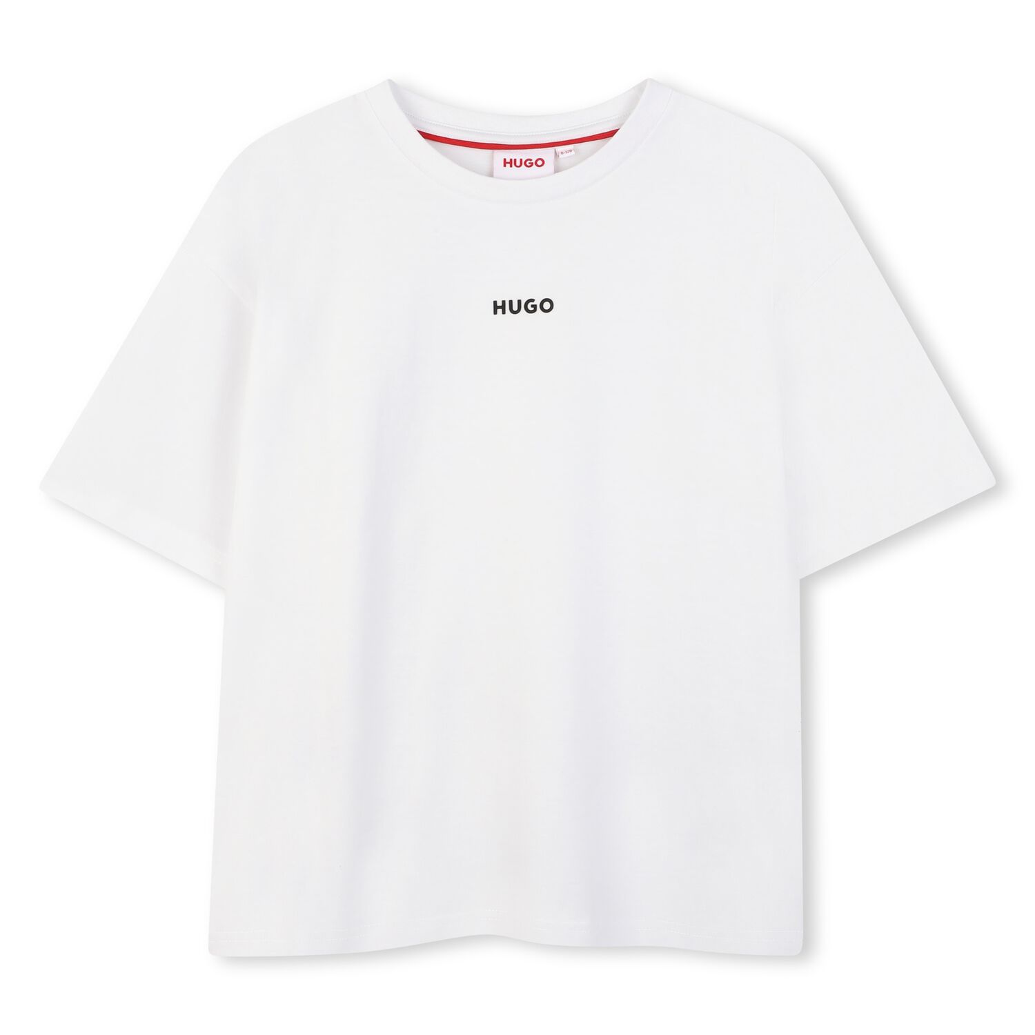 Boys White Logo T-Shirt, 2, hi-res