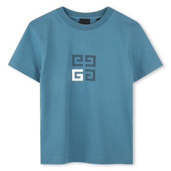 Boys Blue Logo T-Shirt