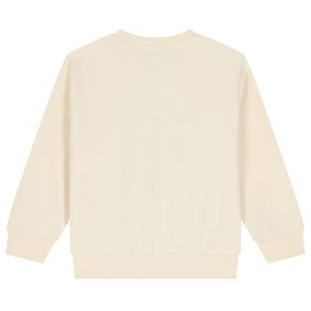 Ivory Tiger Logo Sweatshirt