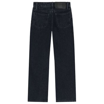 Girls Navy Blue Denim Jeans