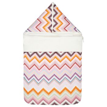 Multi-Coloured Zig Zag Baby Nest