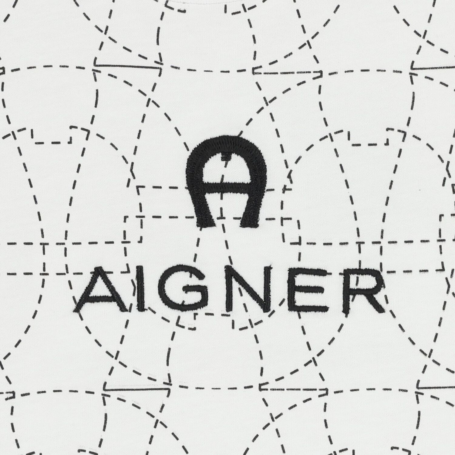 Younger Boys White Logo T-Shirt, 1, hi-res