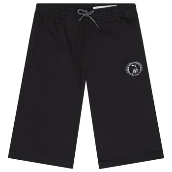 Boys Black Harry Potter Logo Shorts
