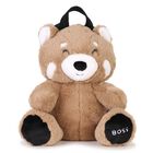 Brown Logo Red Panda Backpack ( 21cm ), 1, hi-res