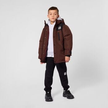 Boys Black Logo Joggers