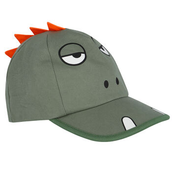 Boys Green Gecko Cap