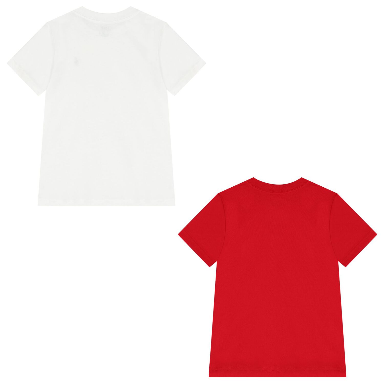 Boys Red & White Logo T-Shirts ( 2-Pack ), 1, hi-res