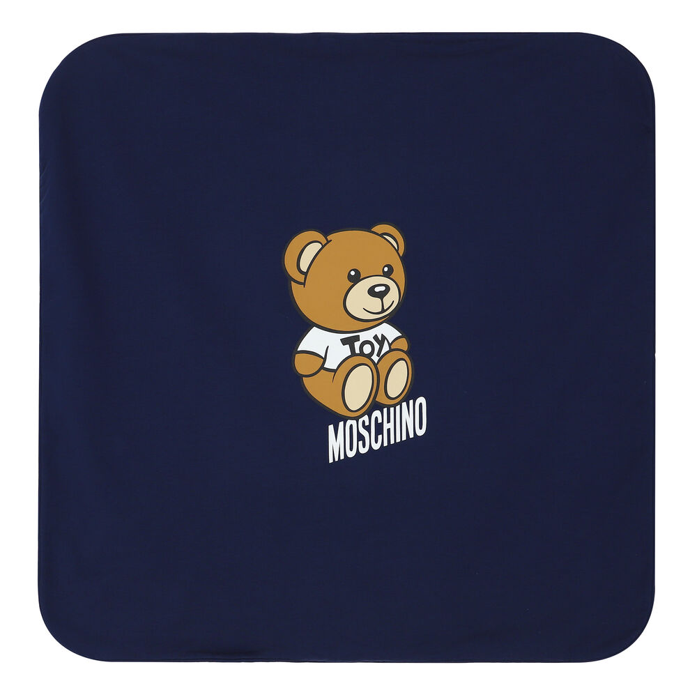 Moschino Kids Teddy Graphic Blanket main image 0