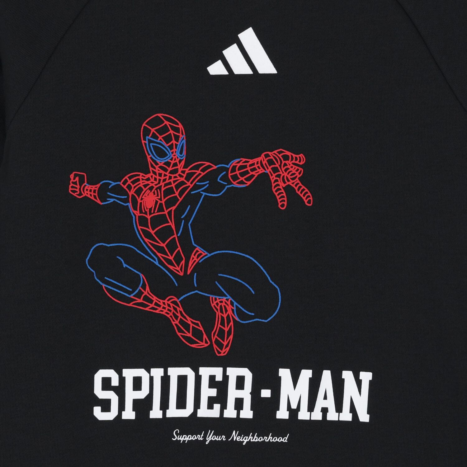 Boys Black Logo Spidersman Marvel Tracksuit, 1, hi-res