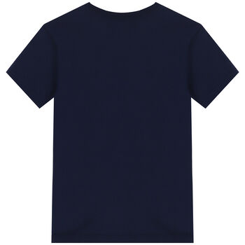 Boys Navy Logo T-Shirt