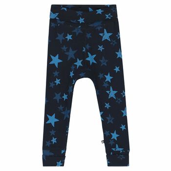 Younger Boys Navy Stars Trousers