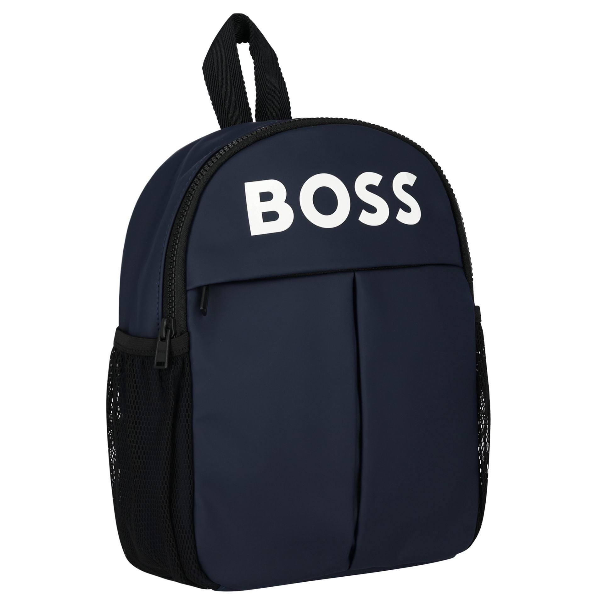 BOSS バックパック ネイビー BOSS Navy Blue Logo Backpack | Junior Couture USA