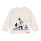 Baby Boys Ivory & Blue Trousers Set, 1, hi-res