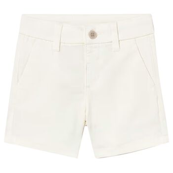 Younger Boys Ivory Shorts