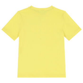 Boys Yellow Logo T-Shirt