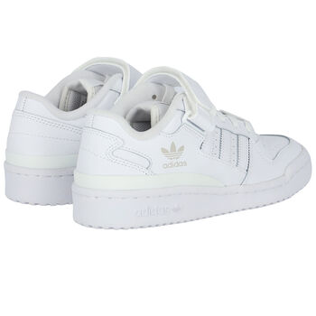 White Forum Low J Trainers