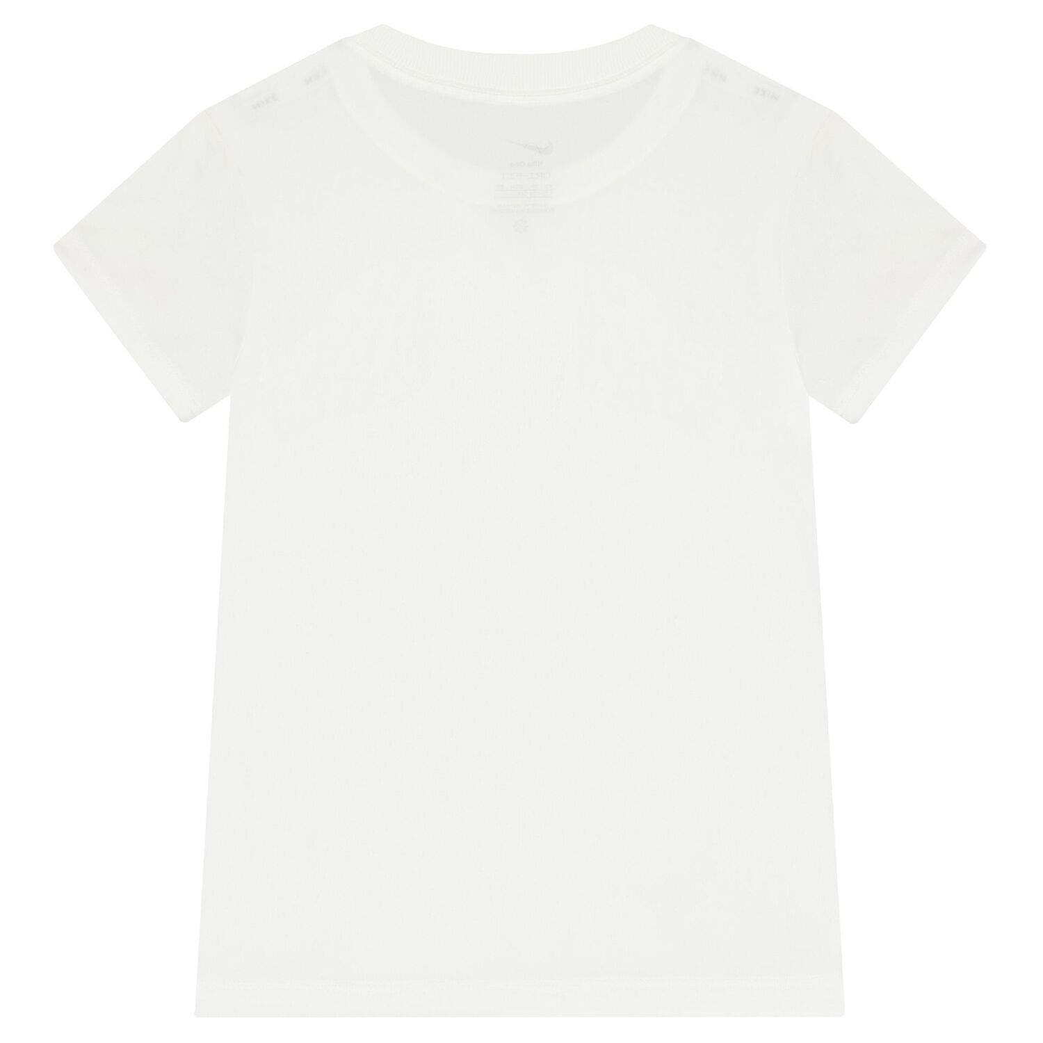 Girls White Logo T-Shirt, 2, hi-res