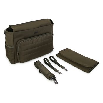 Mini Me Green Logo Changing Bag ( 39CM )