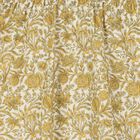 Girls White & Gold Floral Dress, 1, hi-res