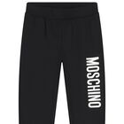 Black Logo Joggers, 1, hi-res