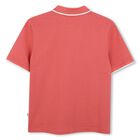 Boys Mini Me Red Logo Polo Shirt, 7, hi-res