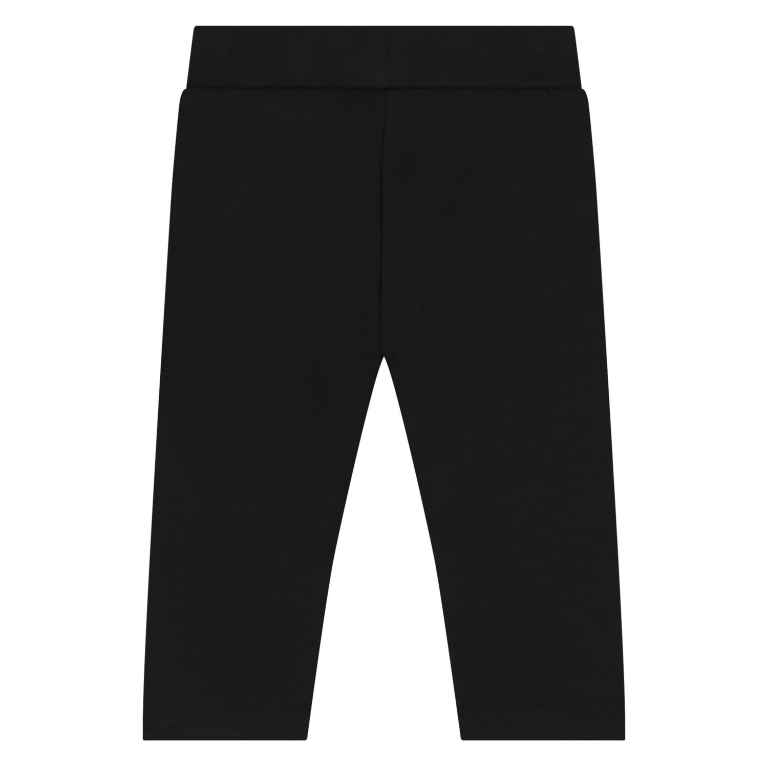 Younger Boys White & Black Logo Trouser Set, 1, hi-res