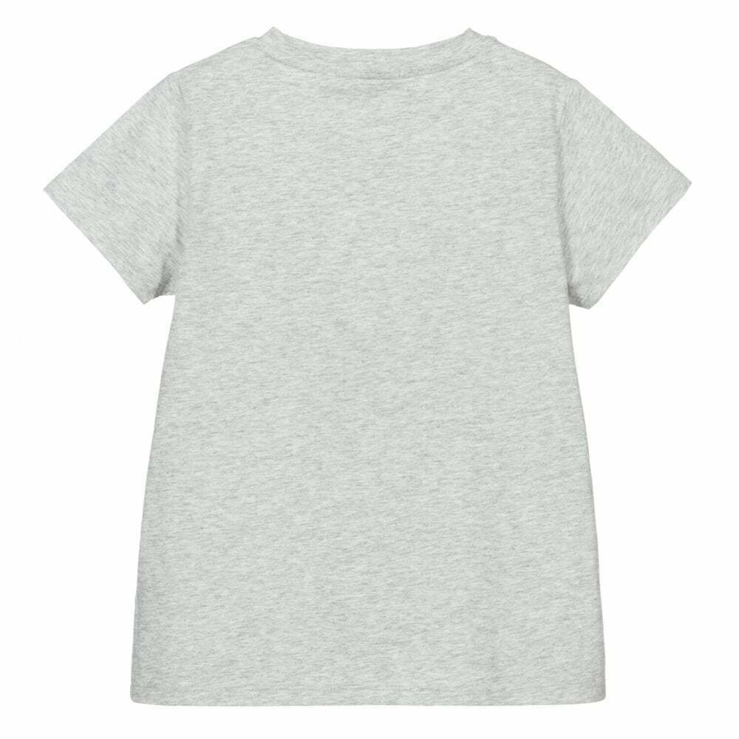 Girls Grey Logo T-Shirt, 1, hi-res image number null