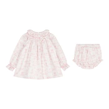 Baby Girls Ivory Dress Set
